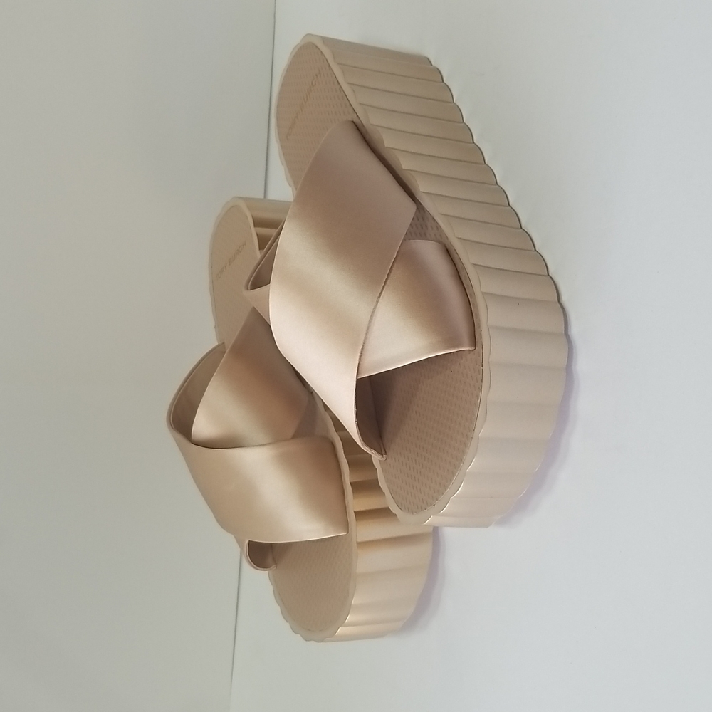Tory Burch wedge flip Flop Sz 8